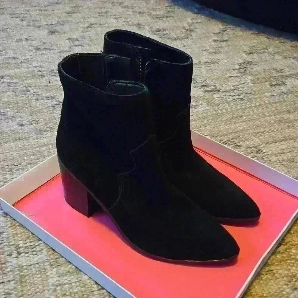 Black Heeled Bootie